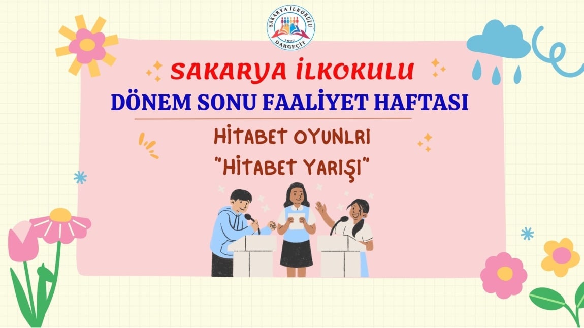 Öğrencilerimiz Dönem Sonu Faaliyet Haftası Etkinlikleri Kapsamında Hitabet Yarışı Etkinliğine Katıldı